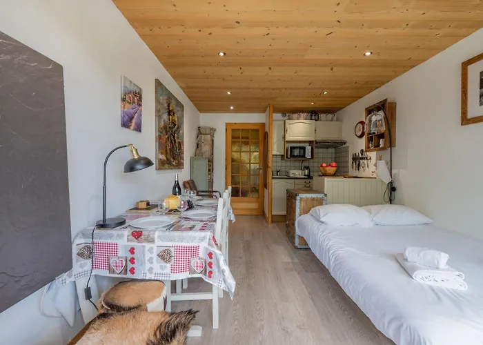 Clos Du Savoy - South Facing Balcony - Happy アパート シャモニー